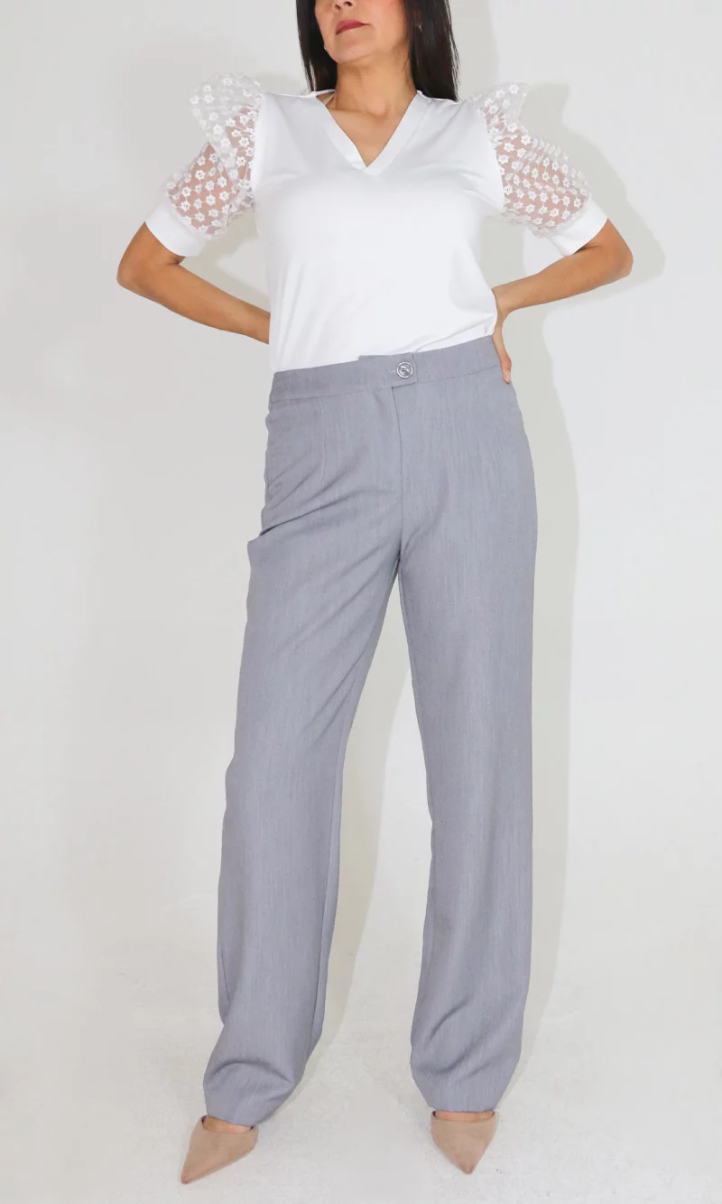 Pantalón mujer unicolor - Imagen 10