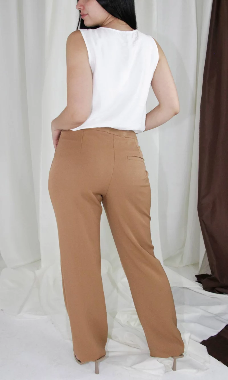 Pantalón mujer unicolor - Imagen 7
