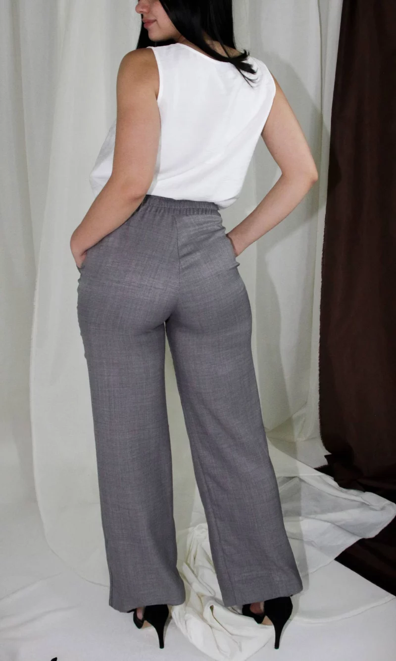 Pantalón mujer unicolor - Imagen 5