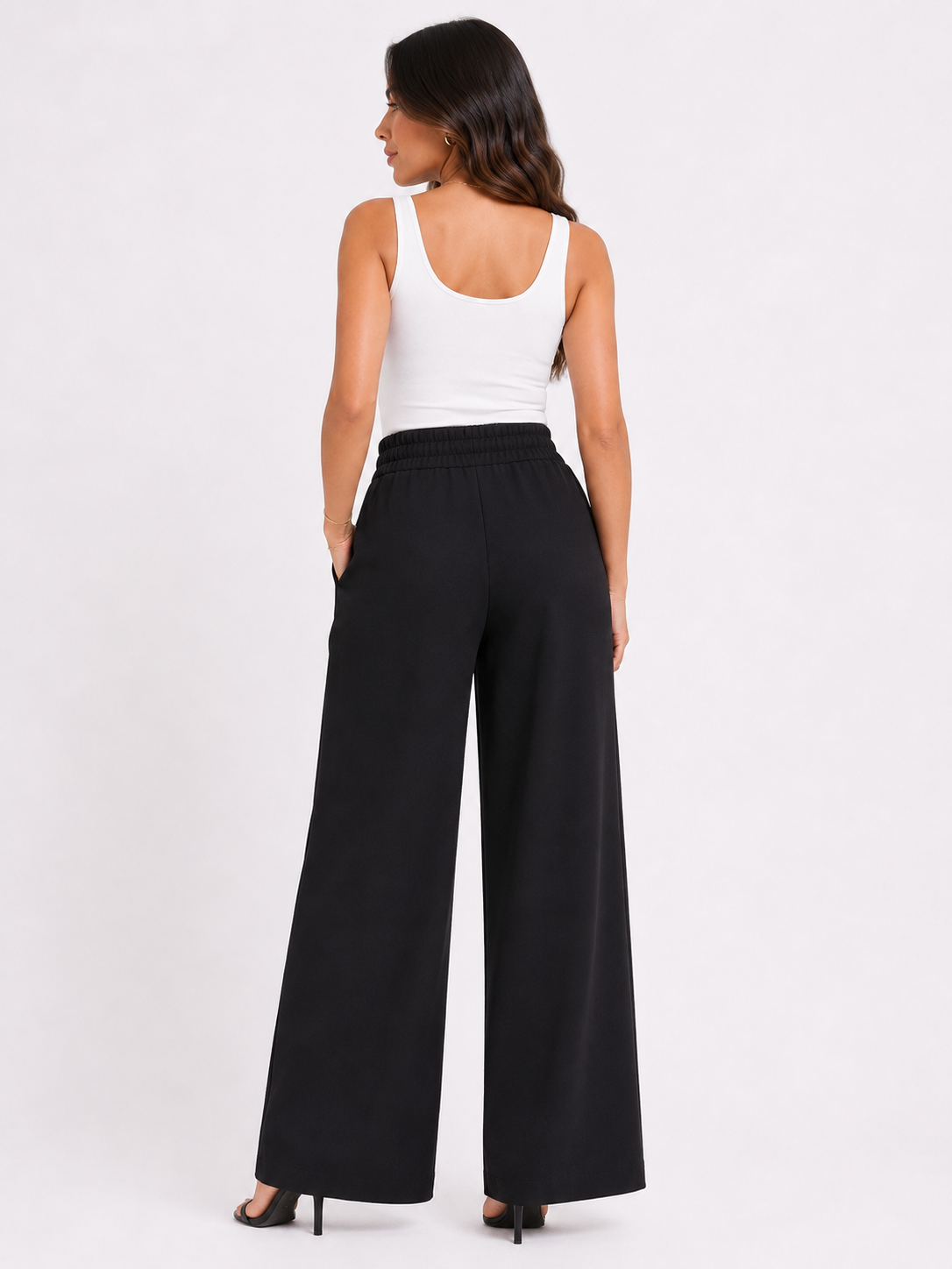 Pantalón mujer unicolor - Imagen 11