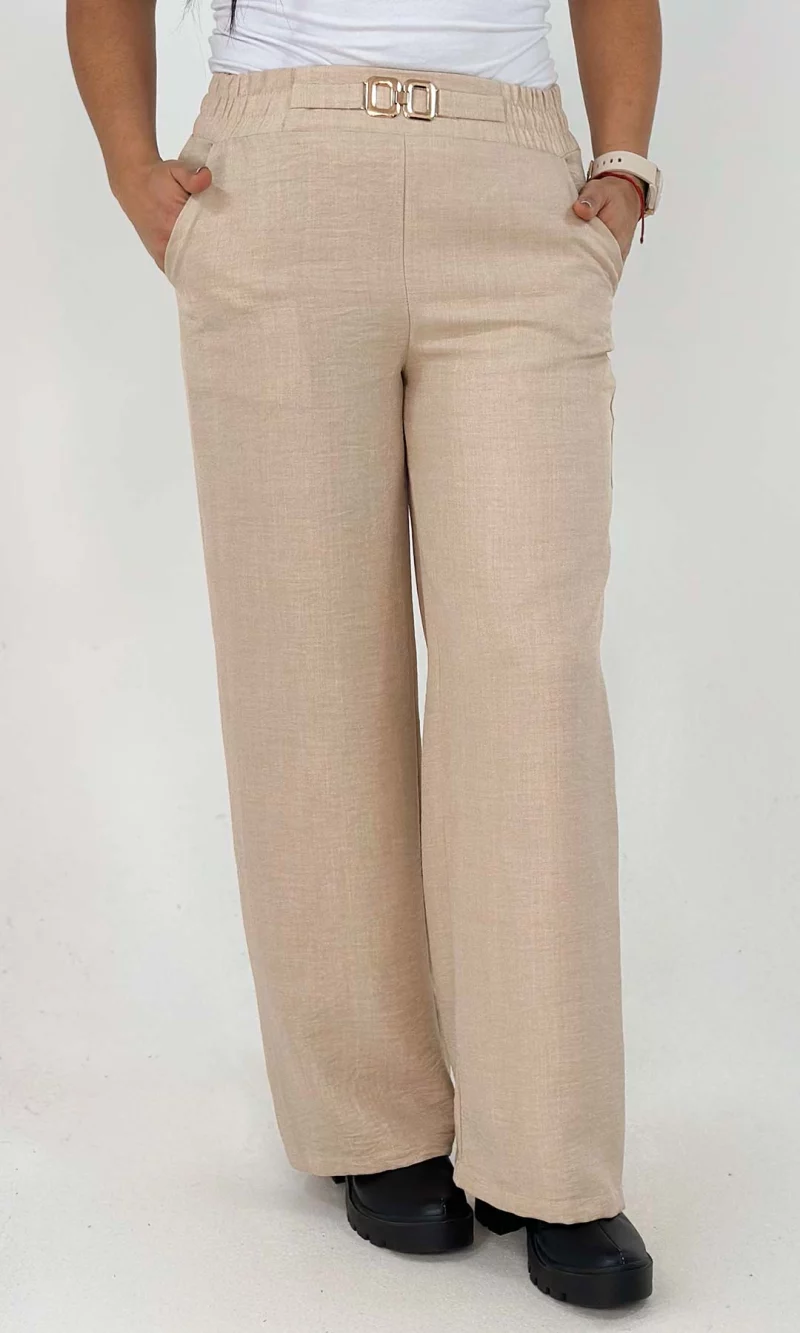 Pantalón mujer unicolor - Imagen 14