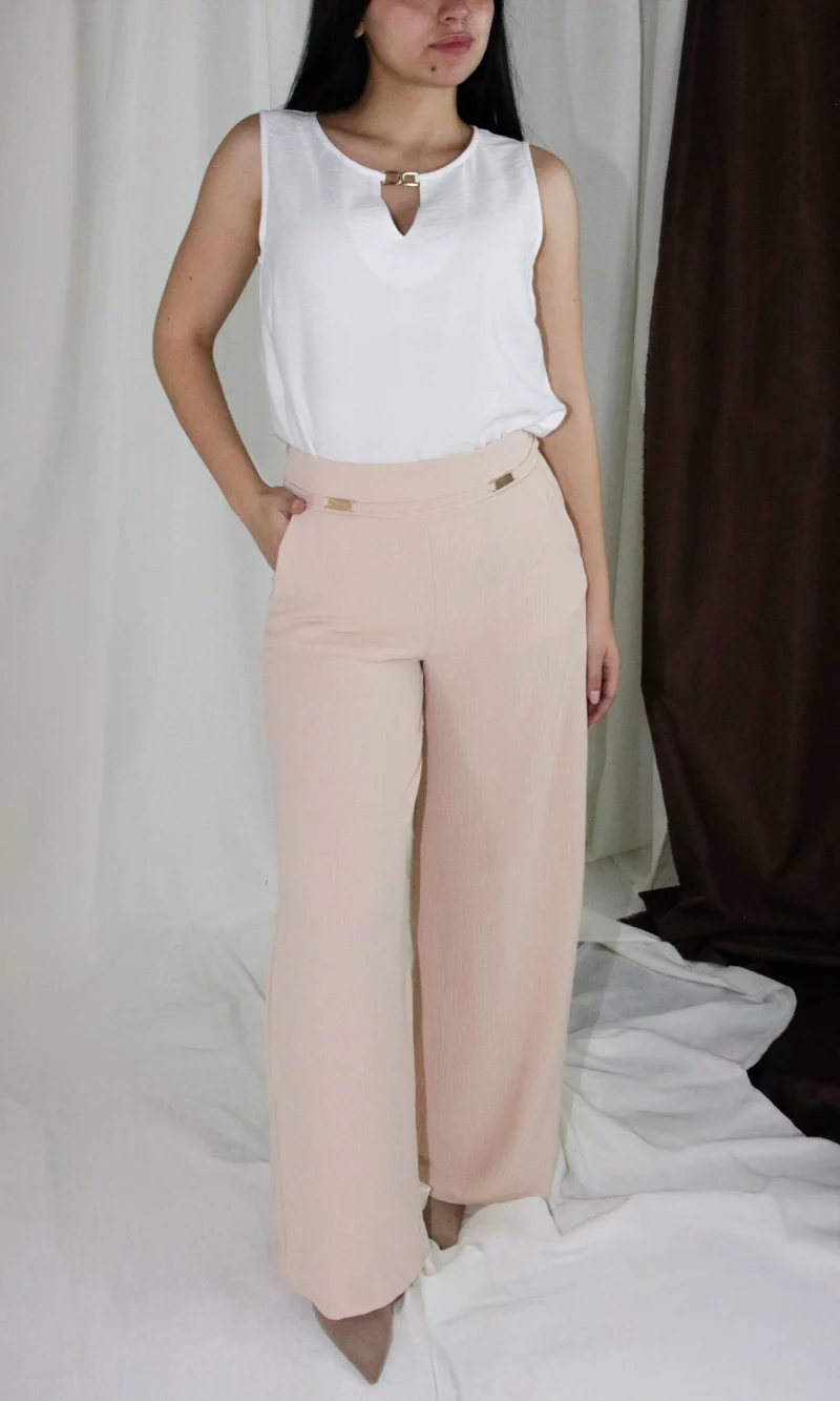 Pantalón mujer unicolor - Imagen 7
