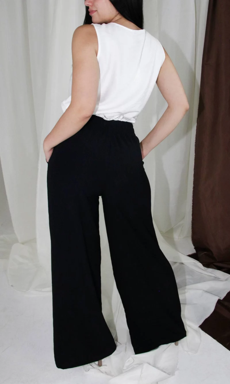 Pantalón mujer unicolor - Imagen 3