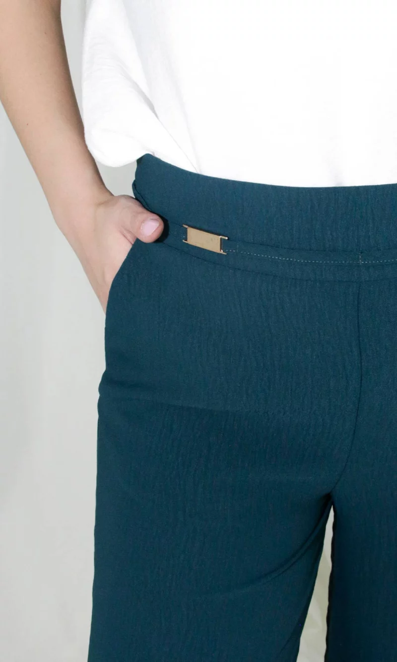 Pantalón mujer unicolor - Imagen 5
