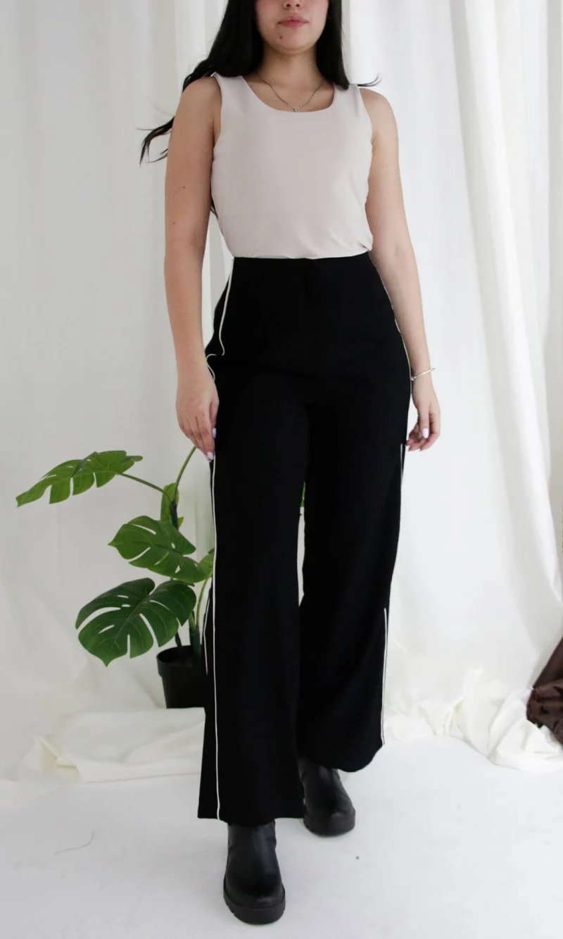 Pantalón mujer unicolor