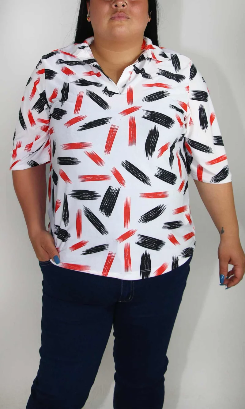 Camiseta mujer manga corta estampada - Imagen 5