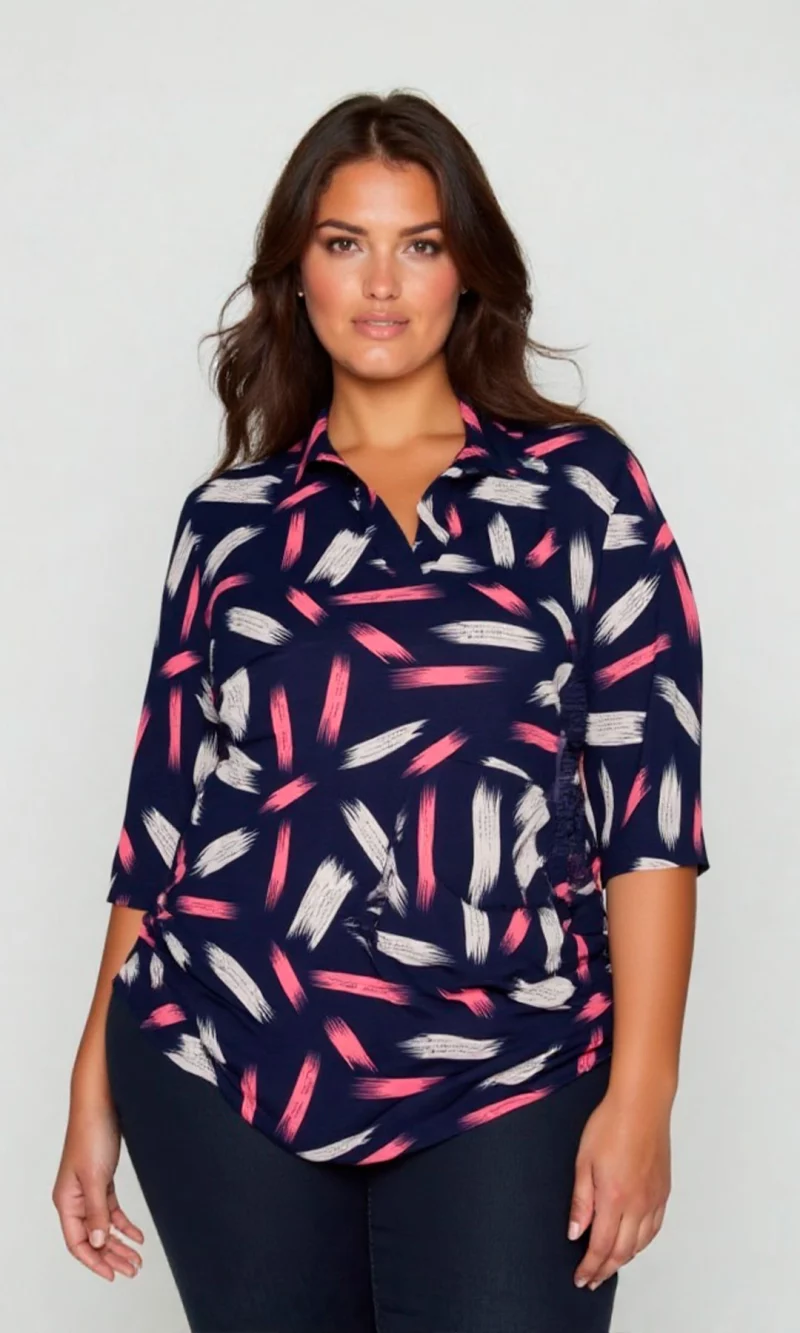 Camiseta mujer manga corta estampada - Imagen 2