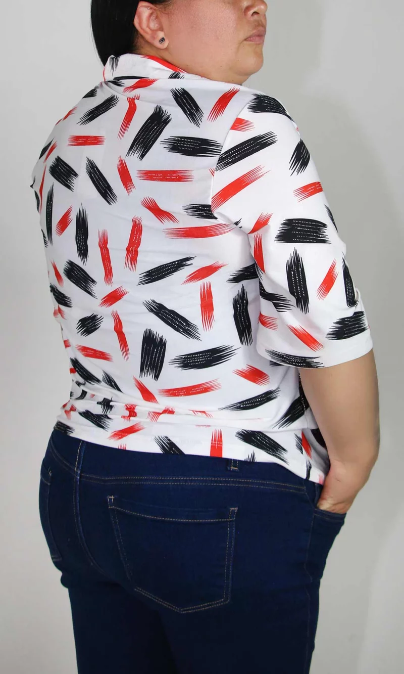 Camiseta mujer manga corta estampada - Imagen 7