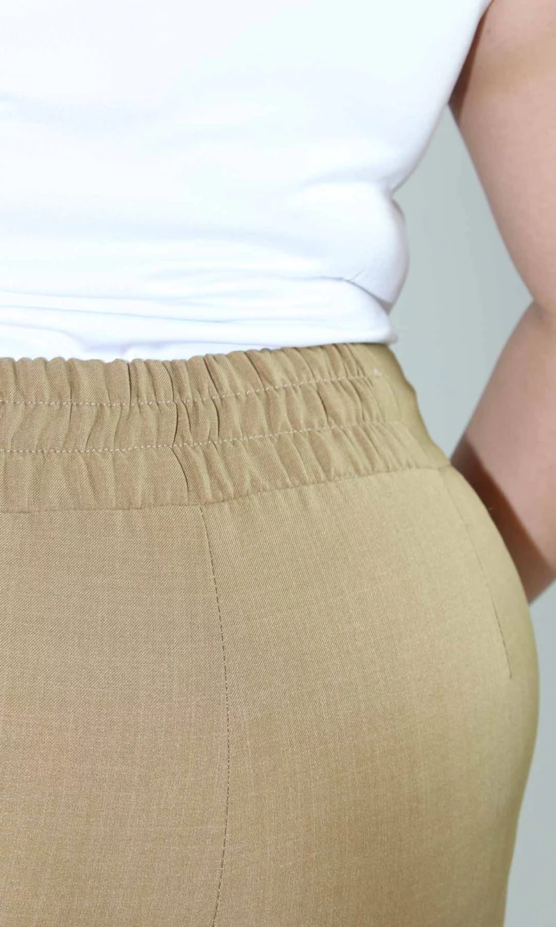 Pantalón mujer unicolor - Imagen 3