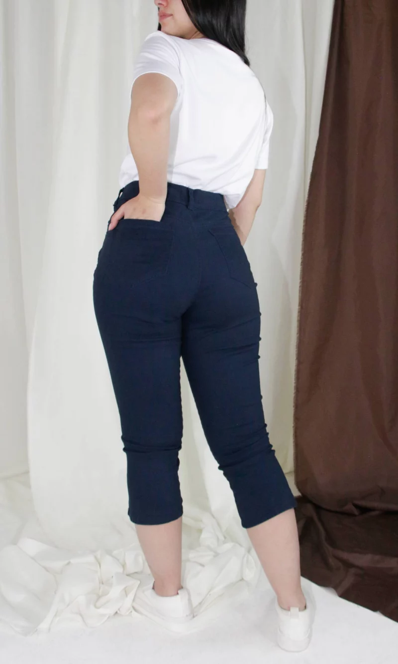 Capri mujer unicolor - Imagen 3