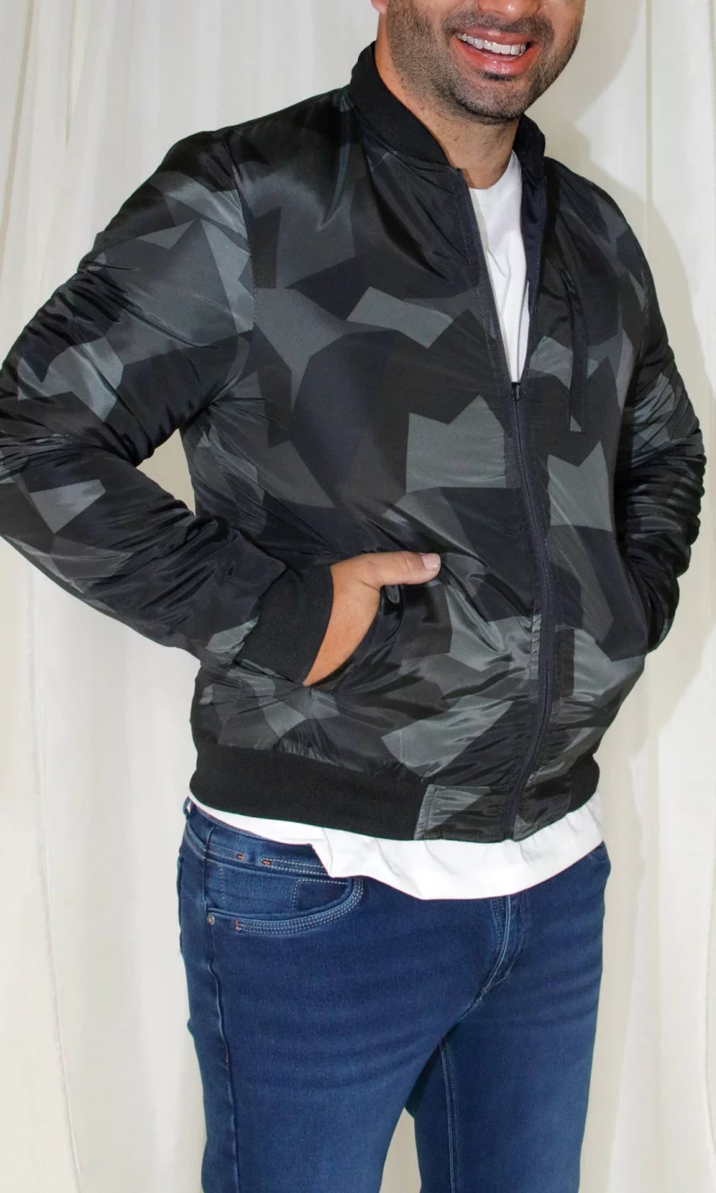 Chaqueta hombre unicolor - Imagen 8