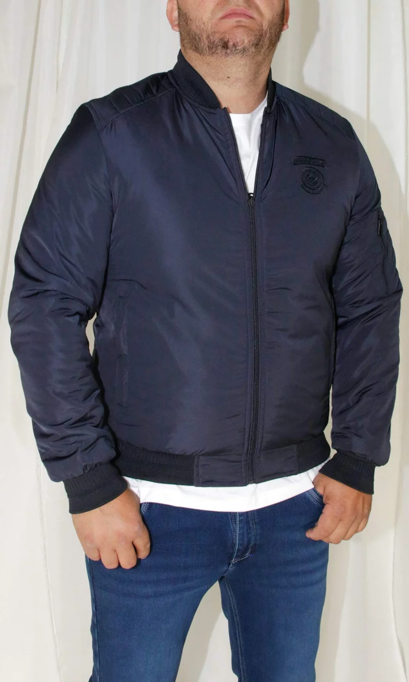Chaqueta hombre unicolor