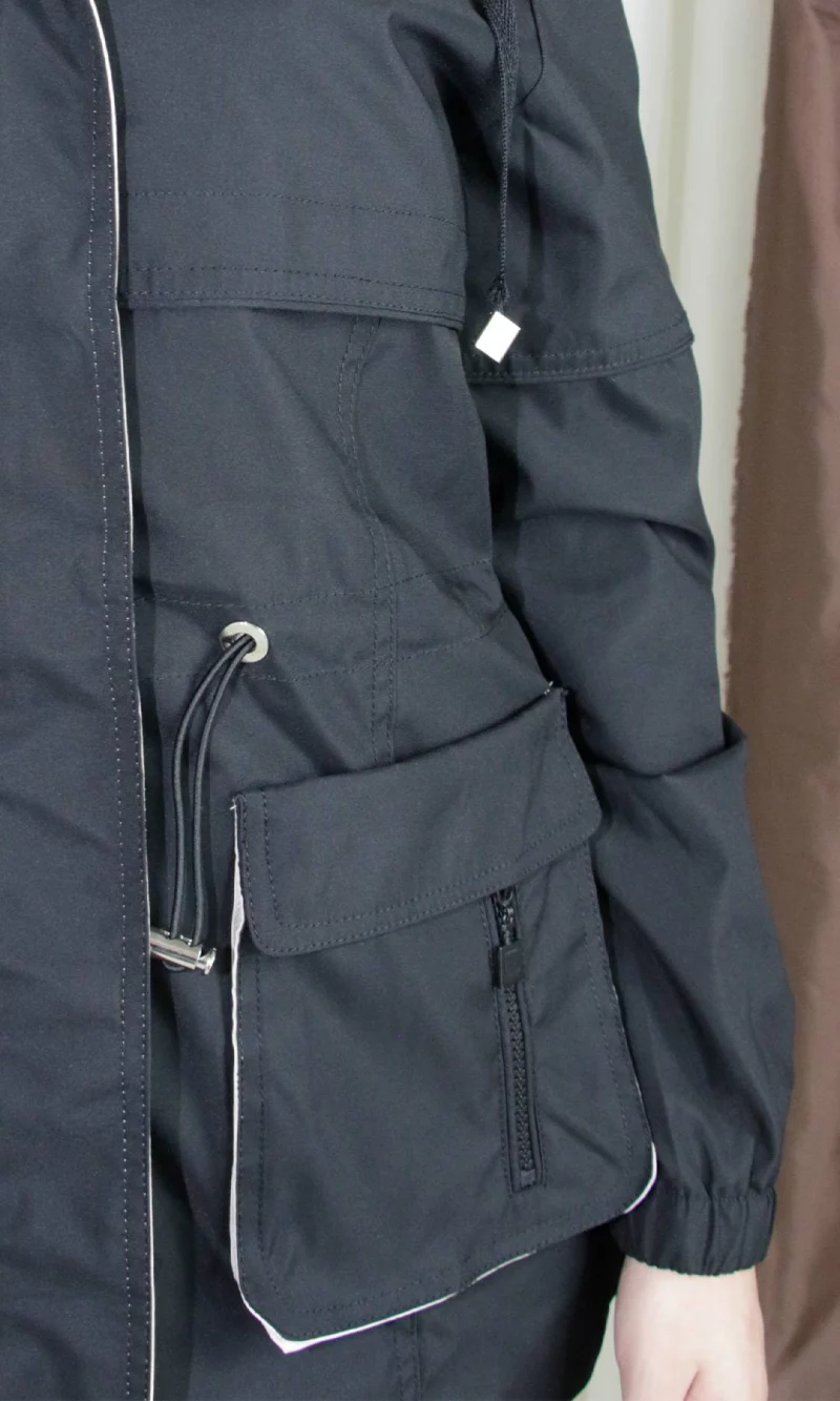 Chaqueta mujer unicolor - Imagen 2