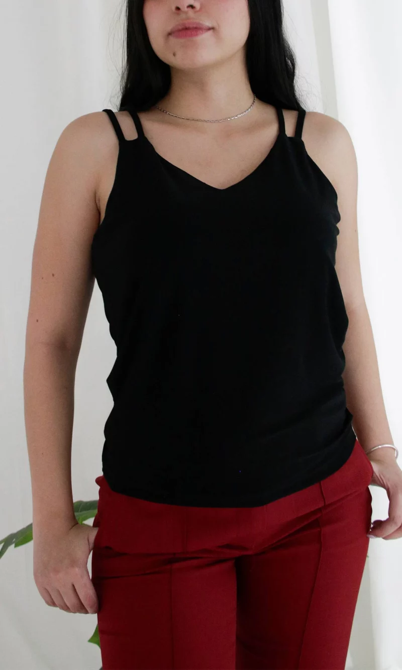 Camiseta mujer unicolor