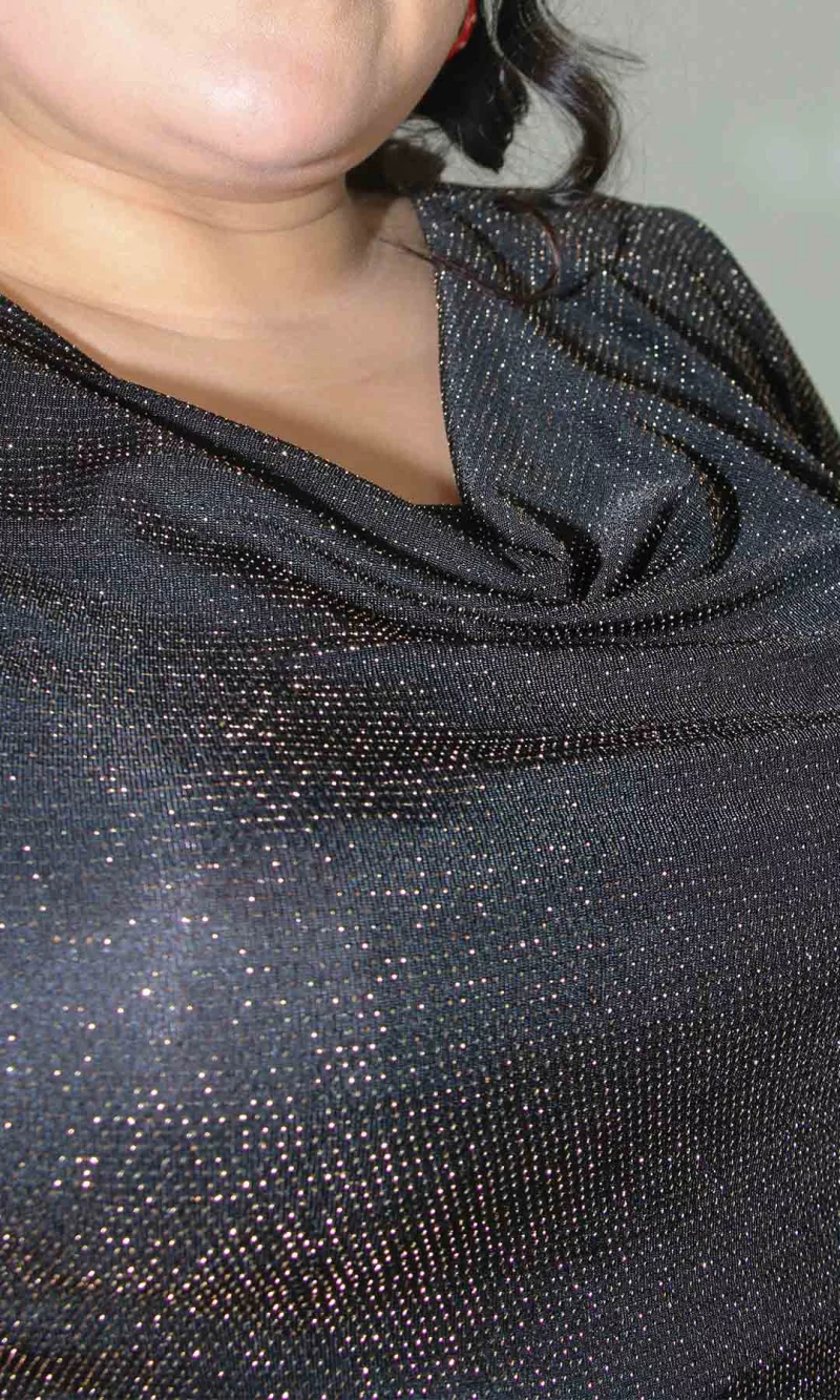 Camiseta mujer manga corta unicolor - Imagen 2
