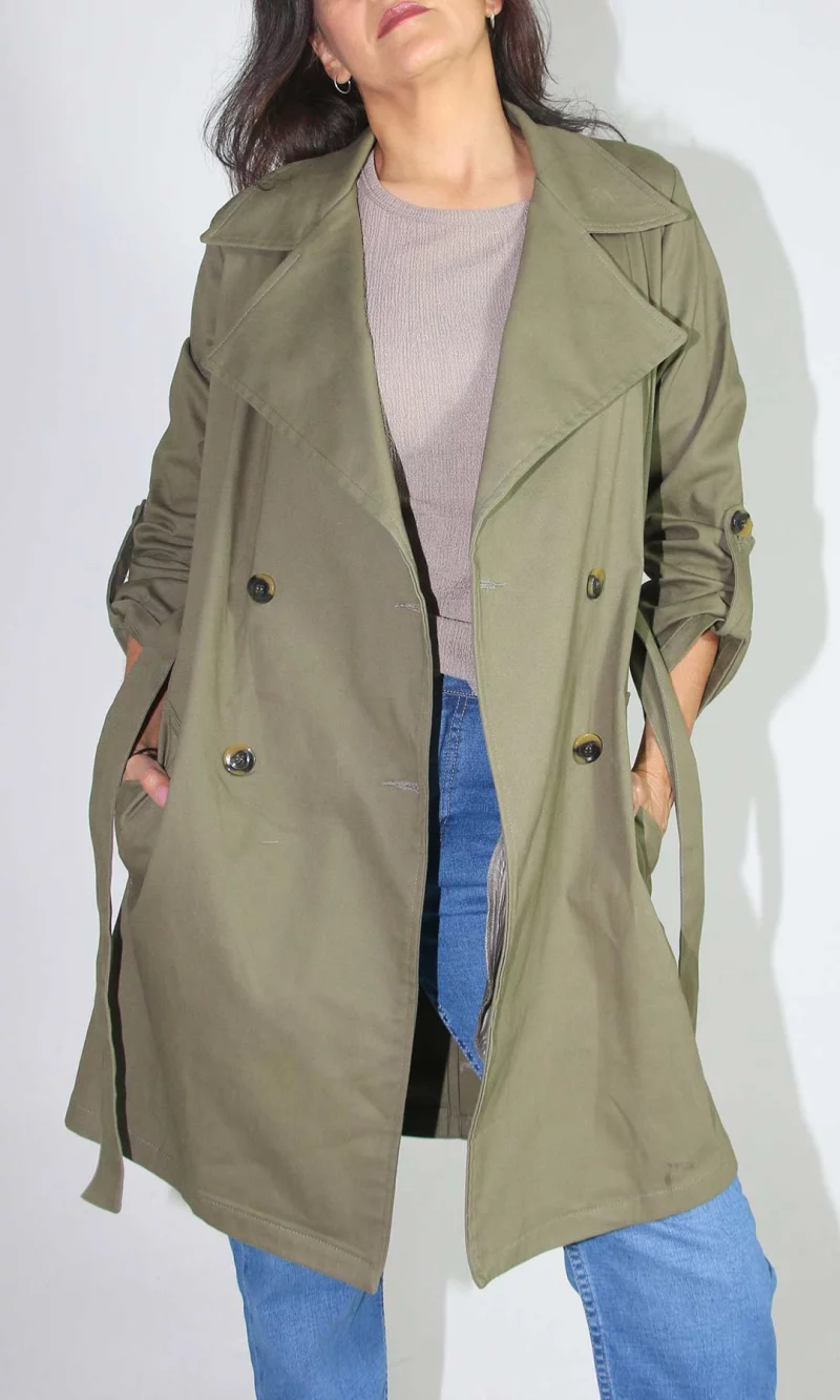 Chaqueta mujer unicolor - Imagen 6