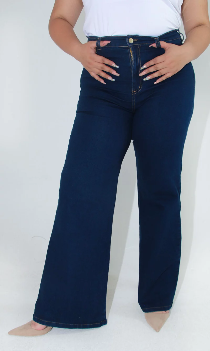 Jean mujer unicolor