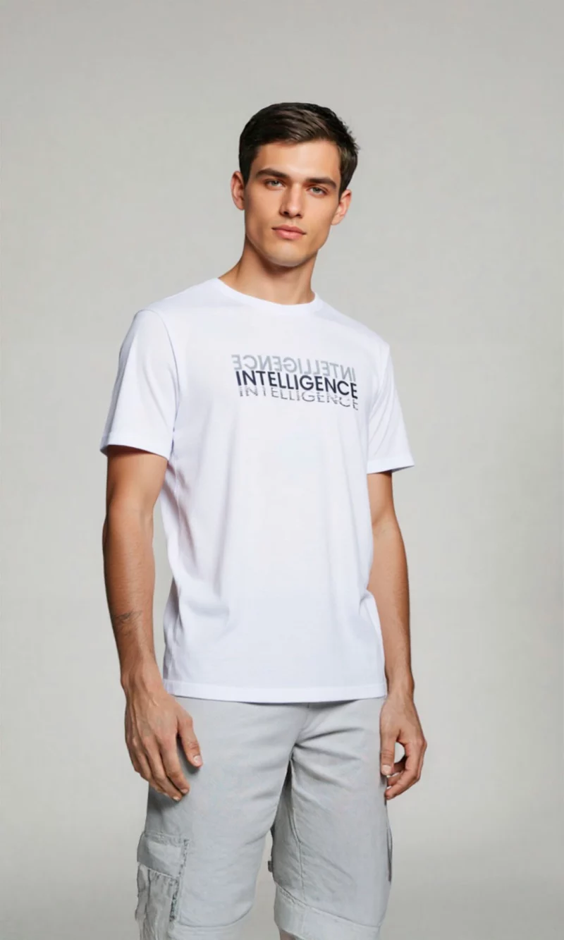 Camiseta hombre manga corta estampada - Imagen 6