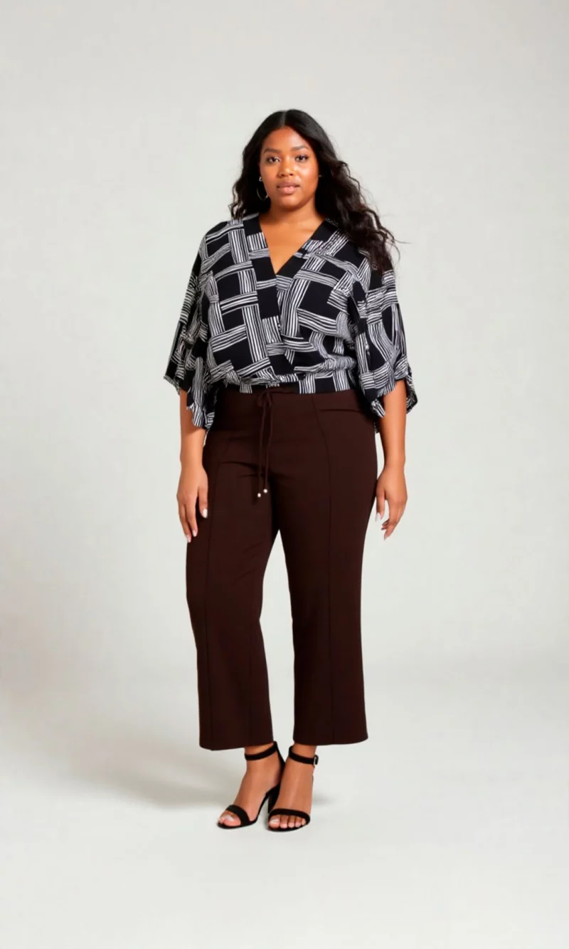 Blusa mujer manga corta estampada - Imagen 10