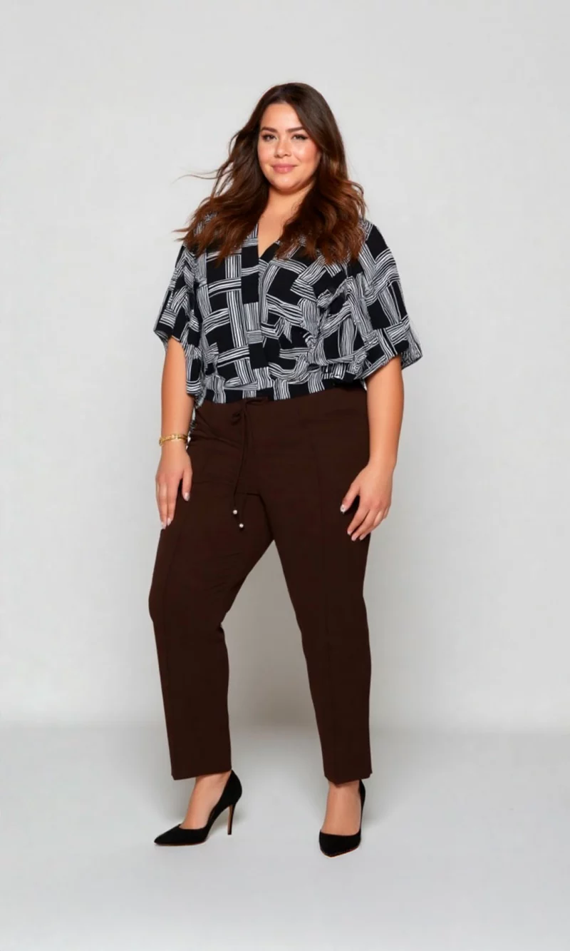 Blusa mujer manga corta estampada - Imagen 6