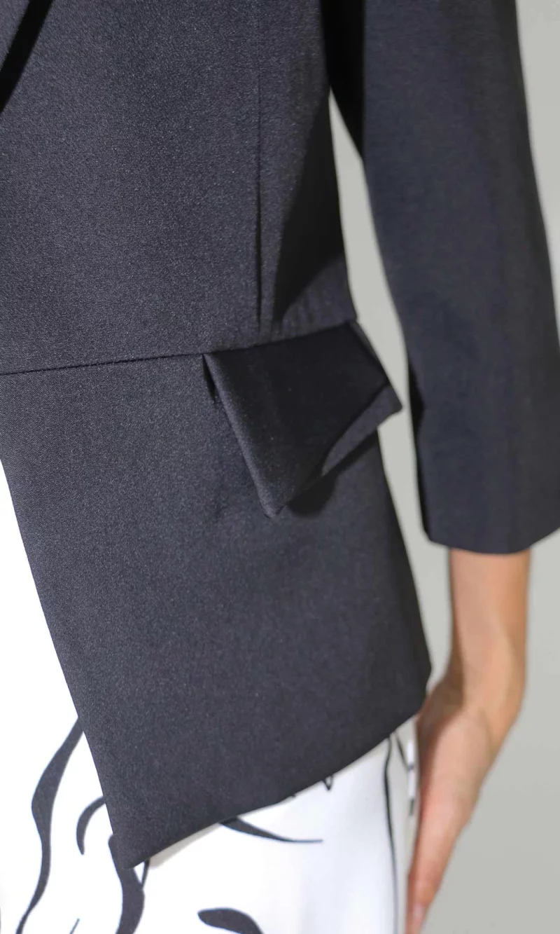 Chaqueta mujer unicolor - Imagen 3