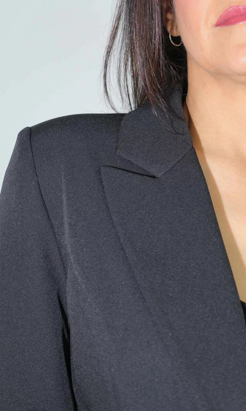 Chaqueta mujer unicolor - Imagen 2