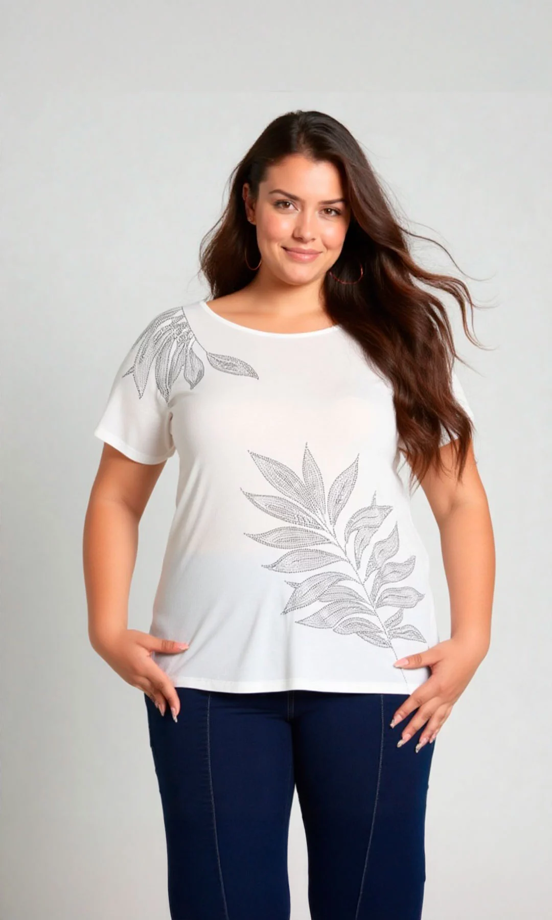 Camiseta mujer manga corta estampada - Imagen 5