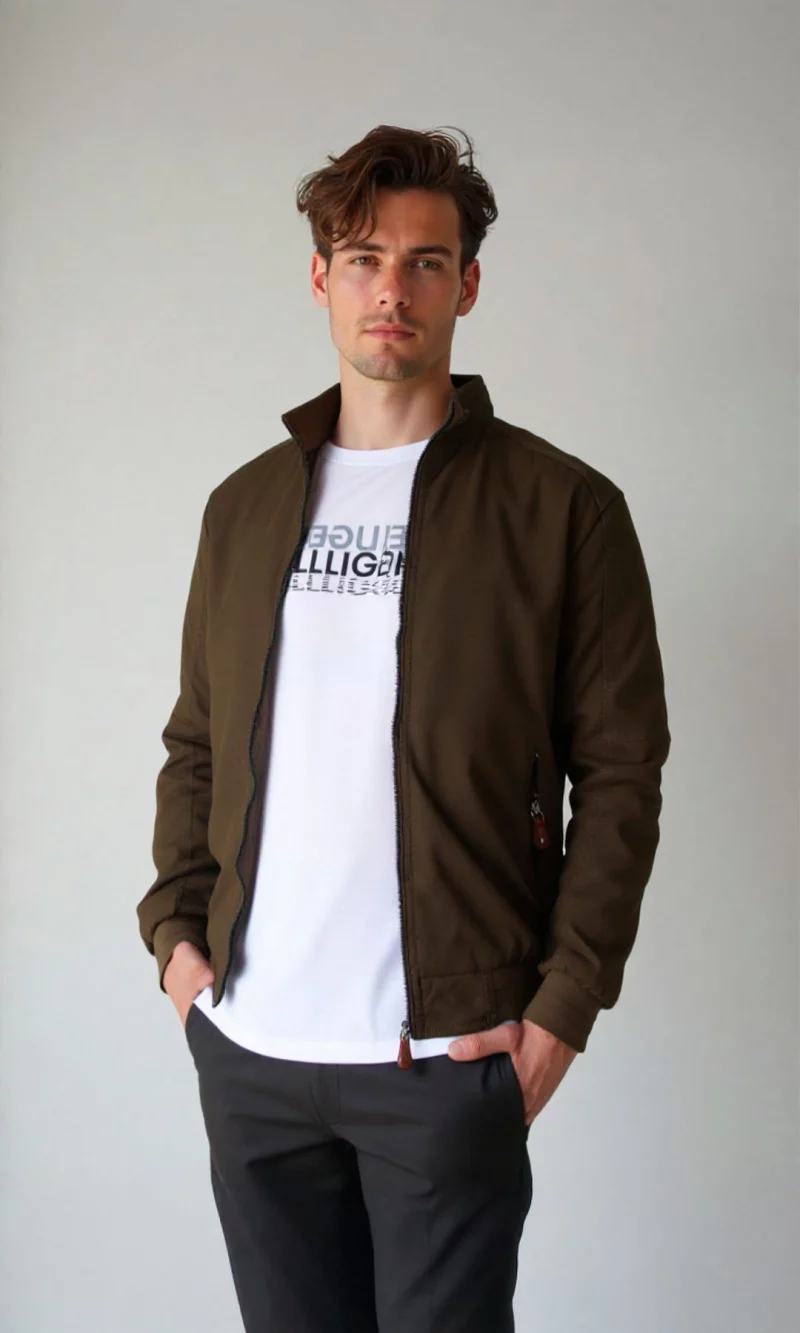 Chaqueta hombre unicolor - Imagen 10
