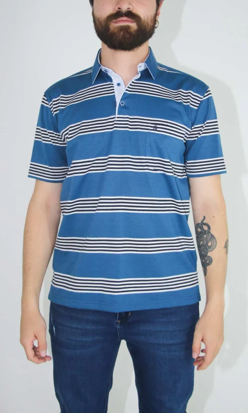 Camiseta hombre rayas