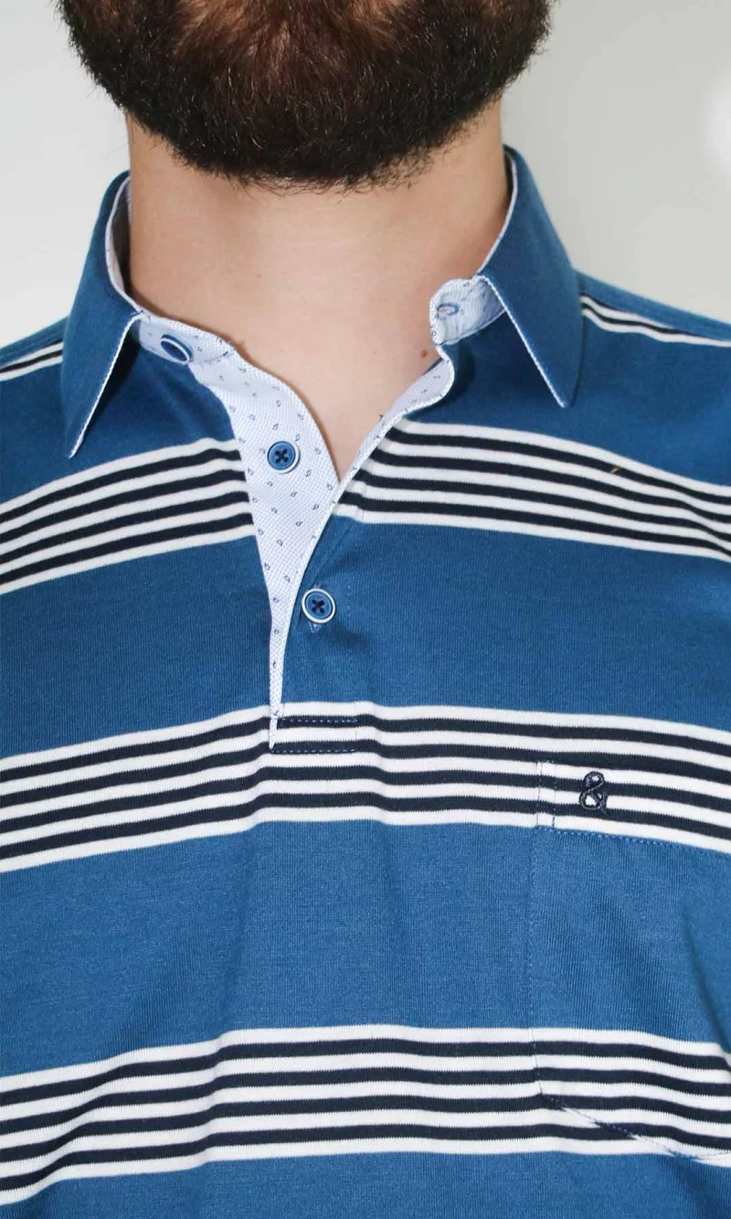Camiseta hombre rayas - Imagen 2
