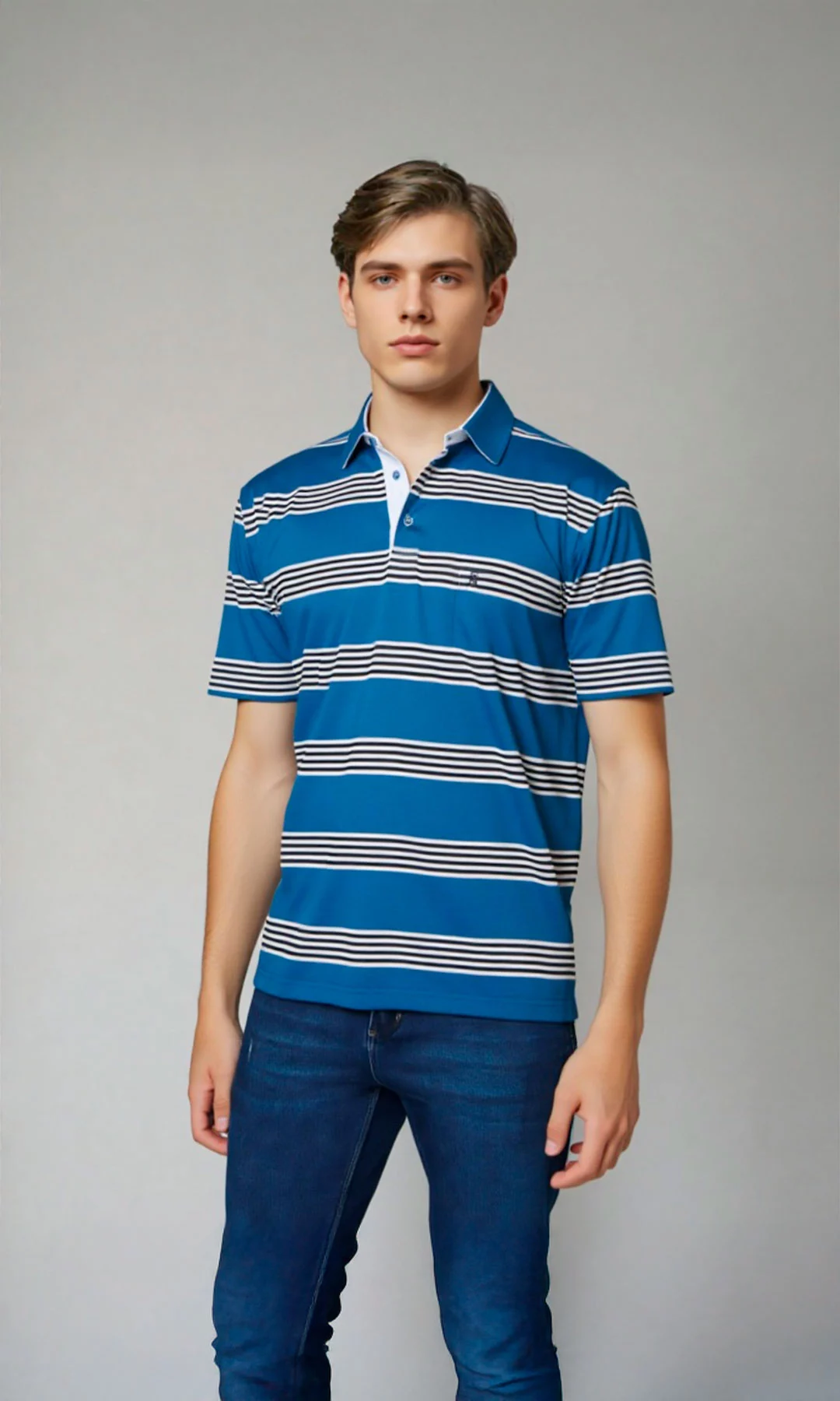 Camiseta hombre rayas - Imagen 4