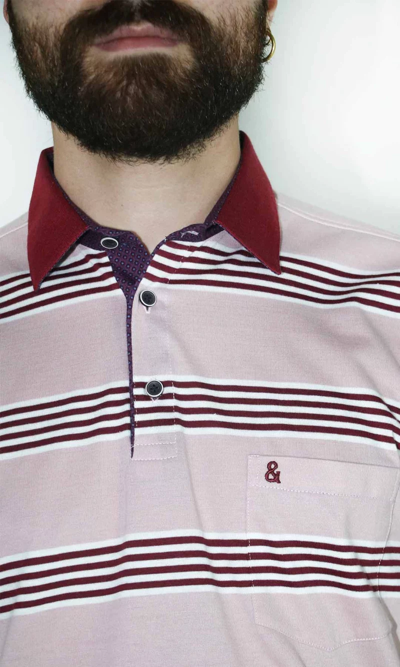 Camiseta hombre rayas - Imagen 5