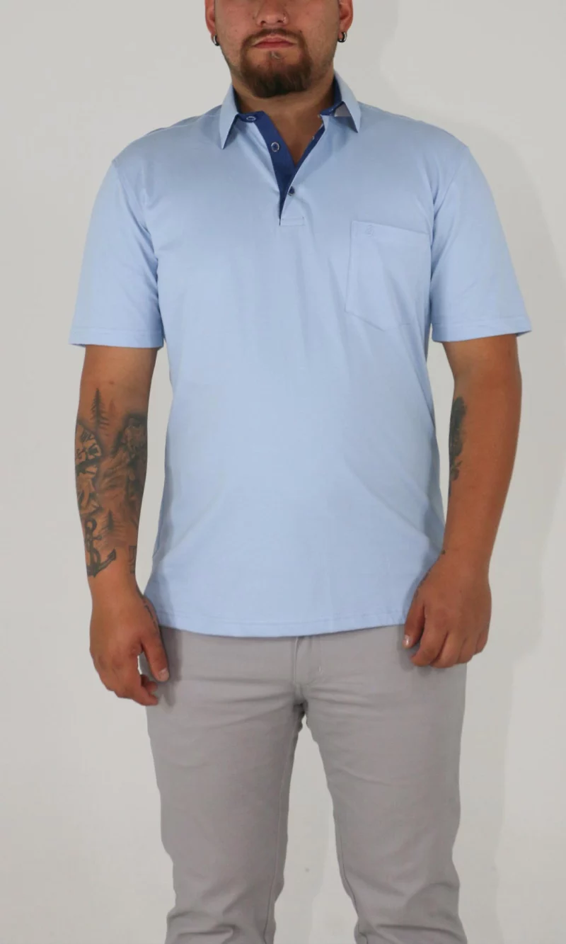 Camiseta hombre unicolor - Imagen 7
