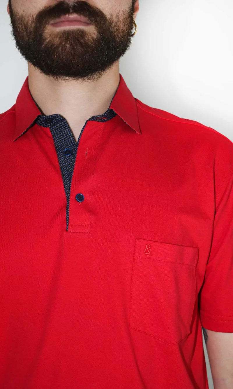 Camiseta hombre unicolor - Imagen 2