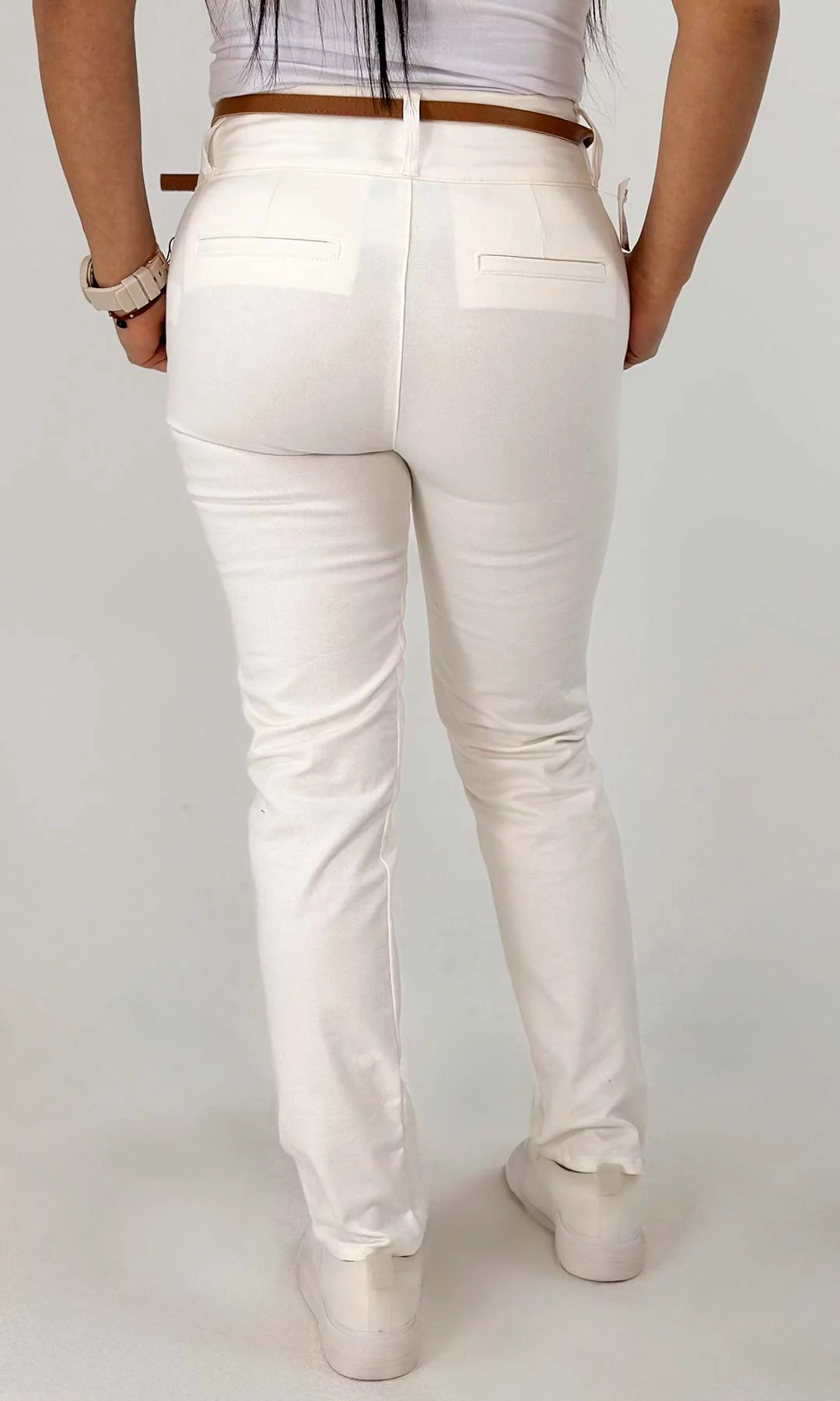 Pantalón mujer unicolor - Imagen 6