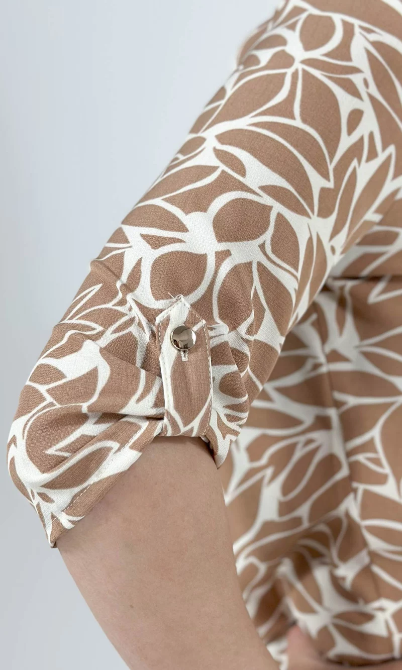 Blusa mujer manga 3/4 estampada - Imagen 6