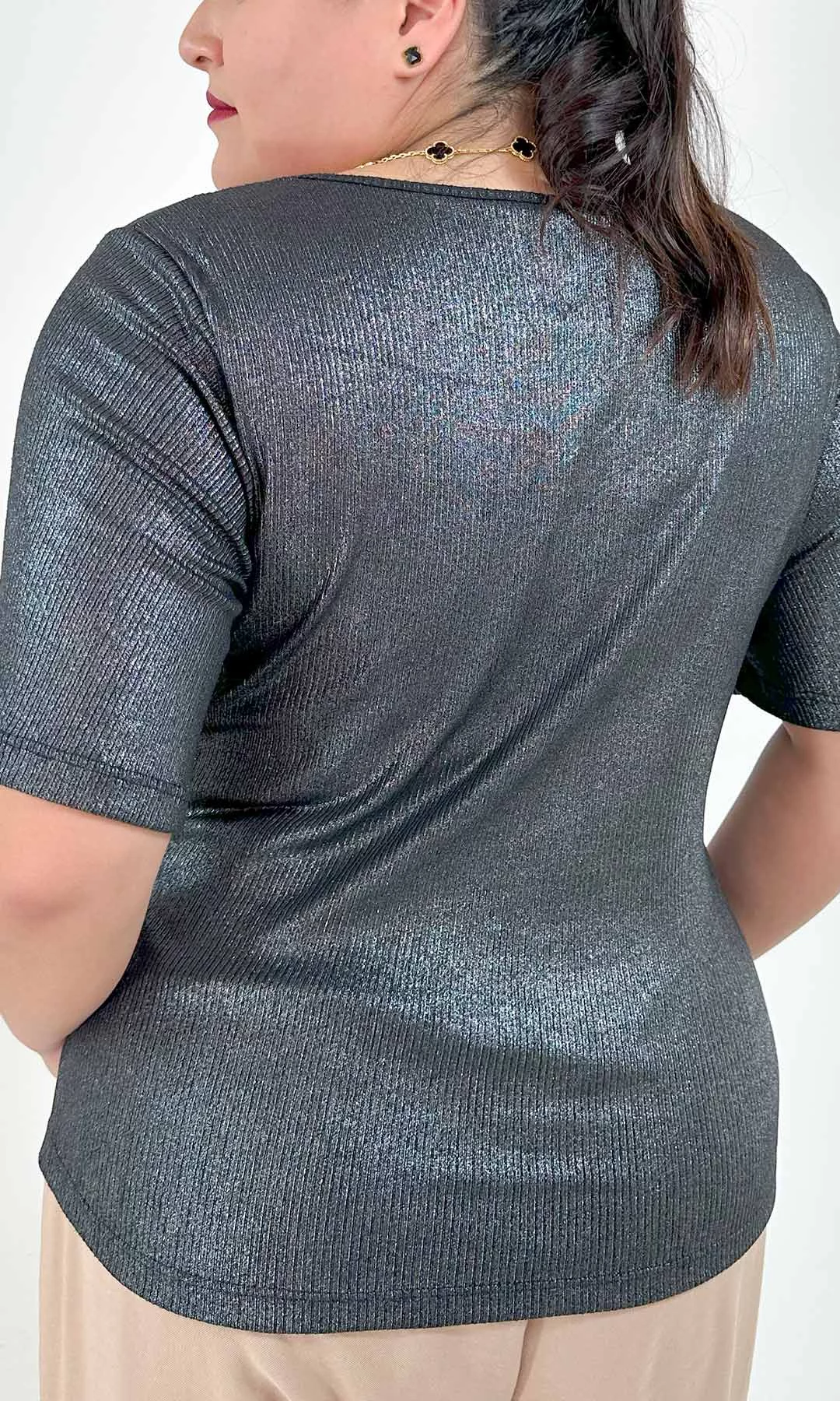 Camiseta mujer unicolor - Imagen 7