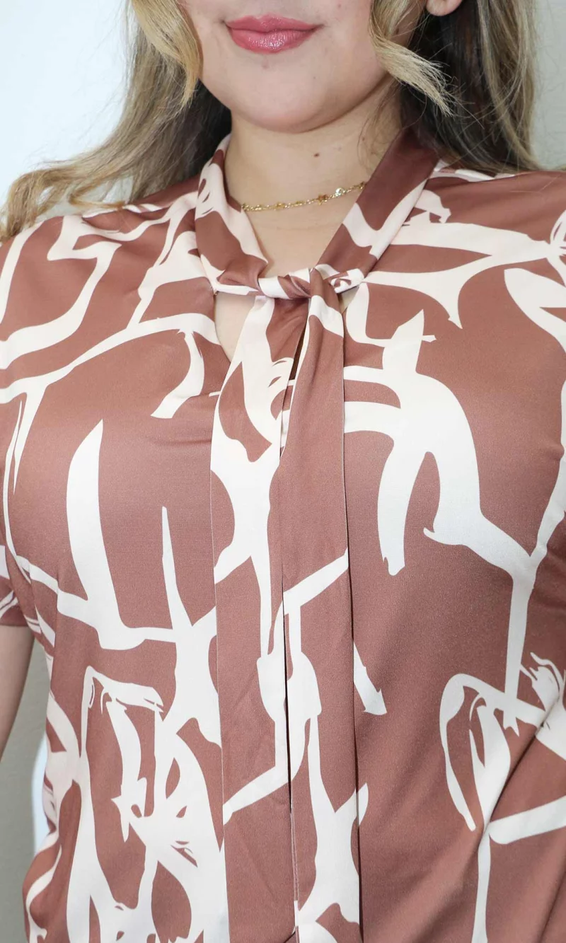 Camiseta mujer manga corta estampada - Imagen 6