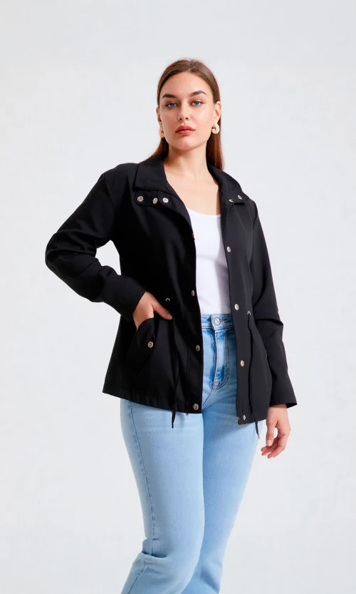 Chaqueta mujer unicolor