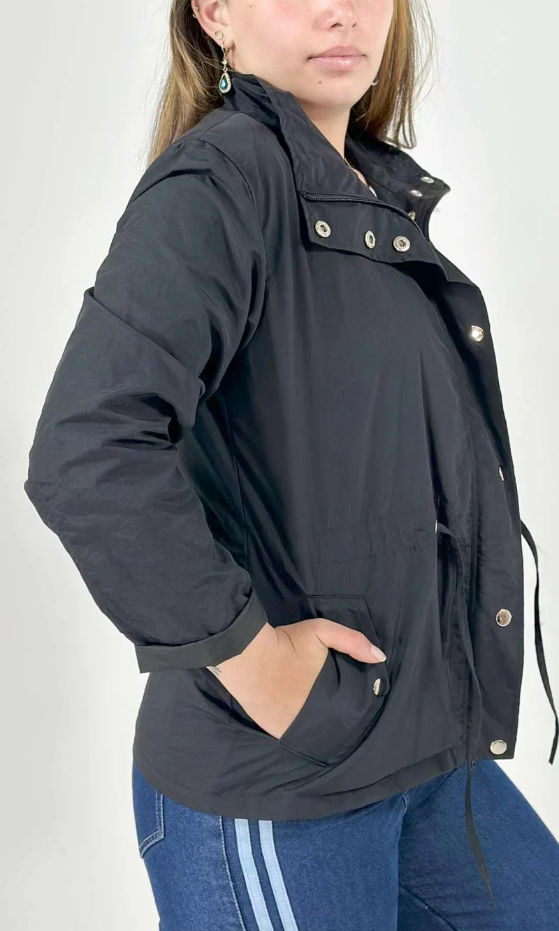 Chaqueta mujer unicolor - Imagen 2