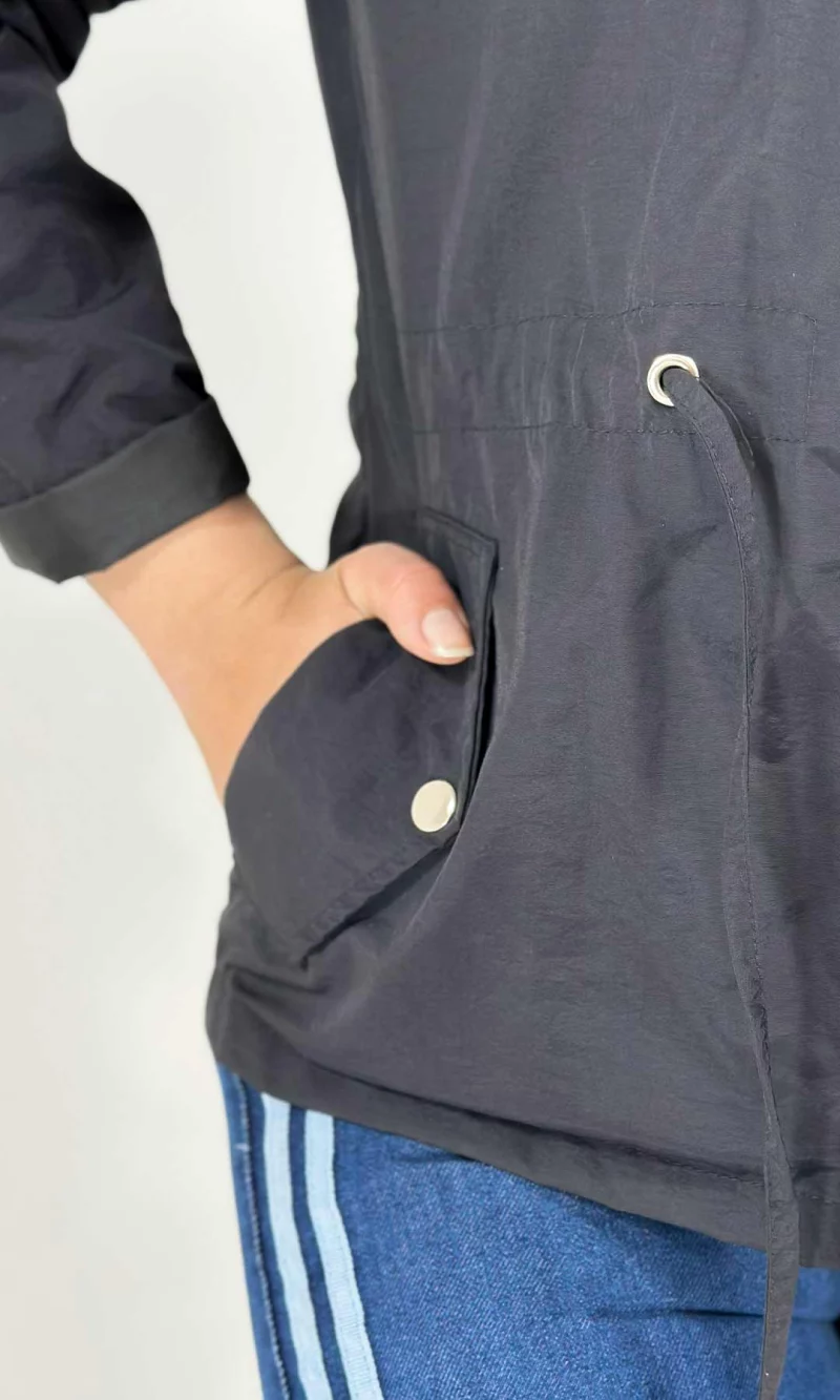 Chaqueta mujer unicolor - Imagen 3