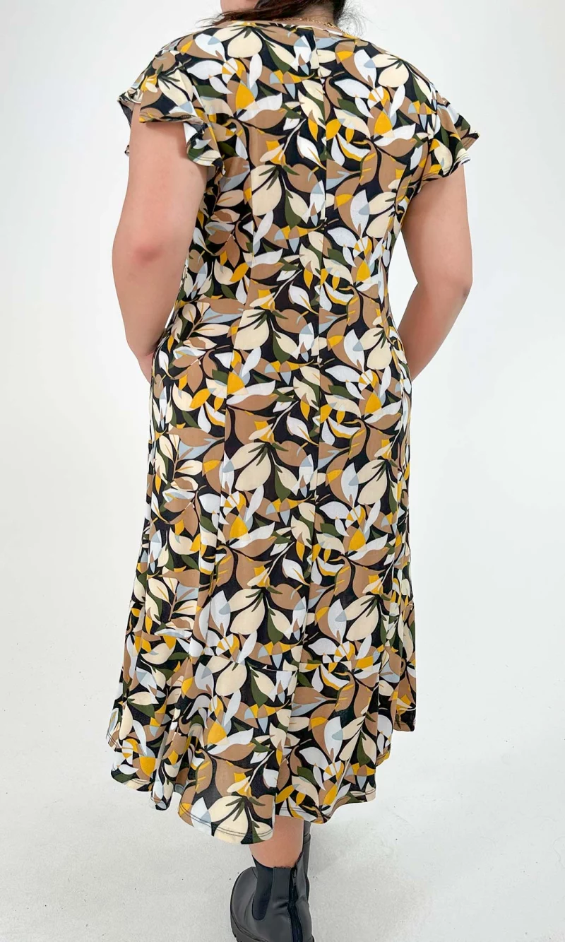 Vestido mujer manga corta Estampado - Imagen 7