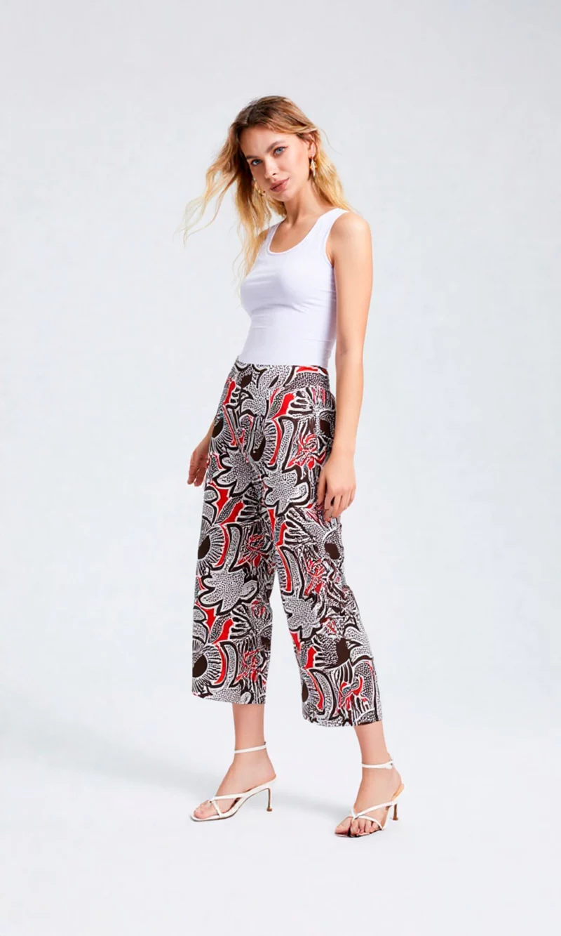 Capri mujer estampado