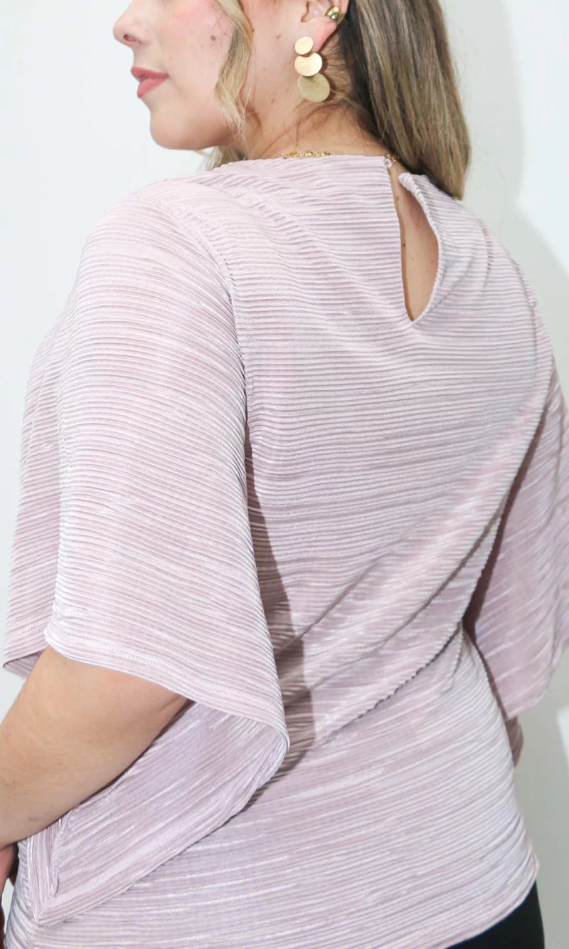 Camiseta mujer manga 3/4 unicolor - Imagen 6