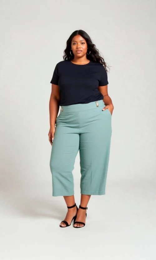 Capri mujer unicolor