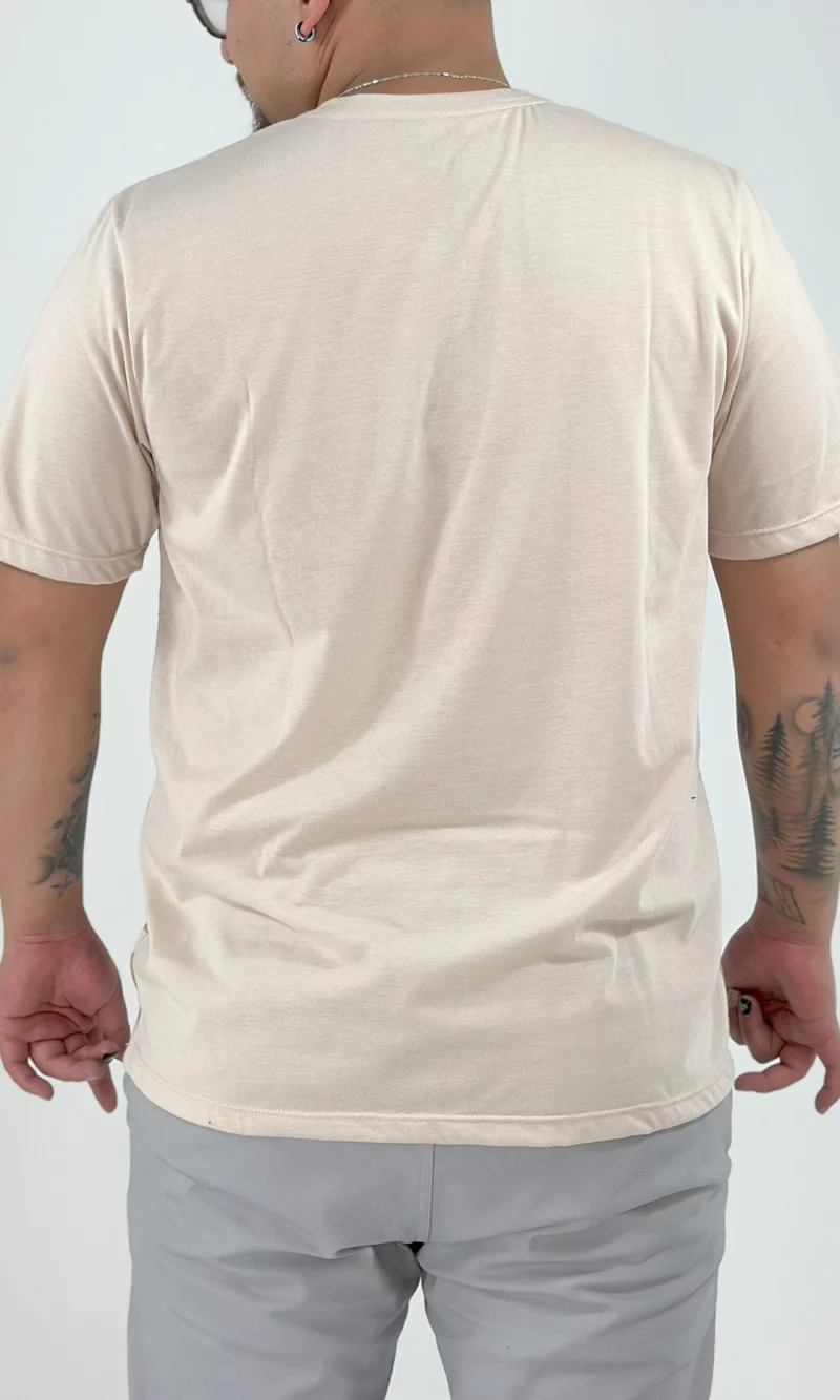 Camiseta hombre manga corta estampada - Imagen 3
