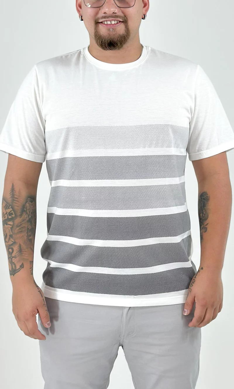Camiseta hombre manga corta estampada - Imagen 4