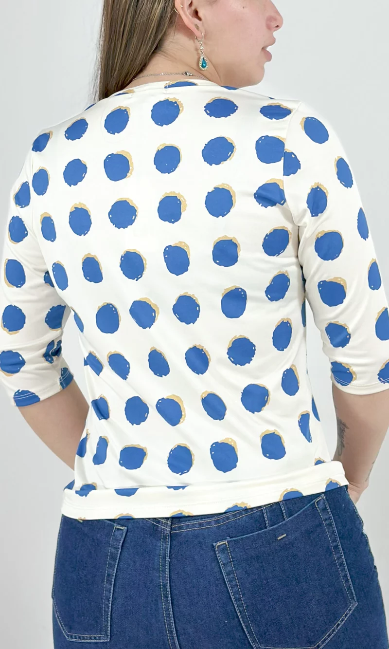 Camiseta mujer manga 3/4 pepas - Imagen 3