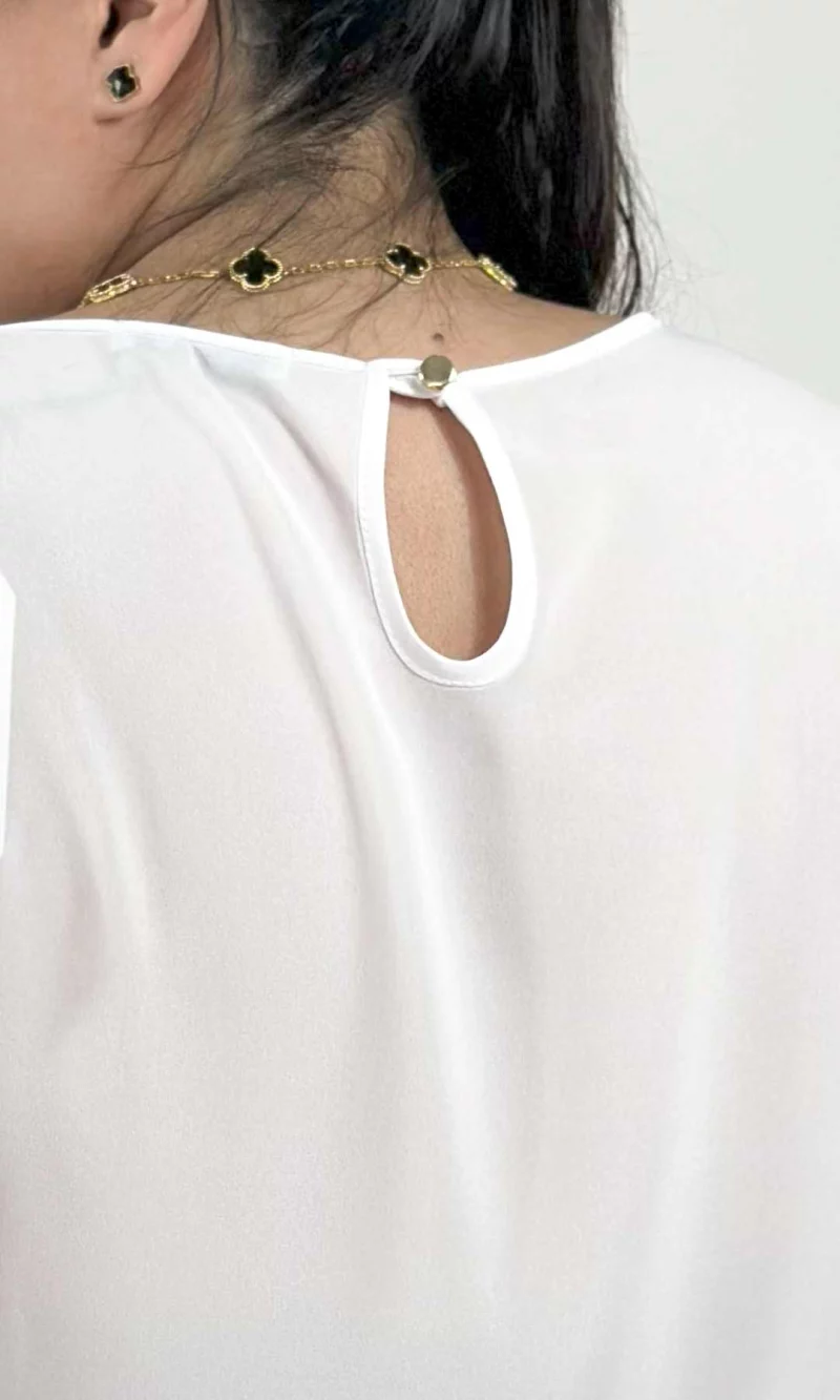 Blusa mujer manga corta estampada - Imagen 4