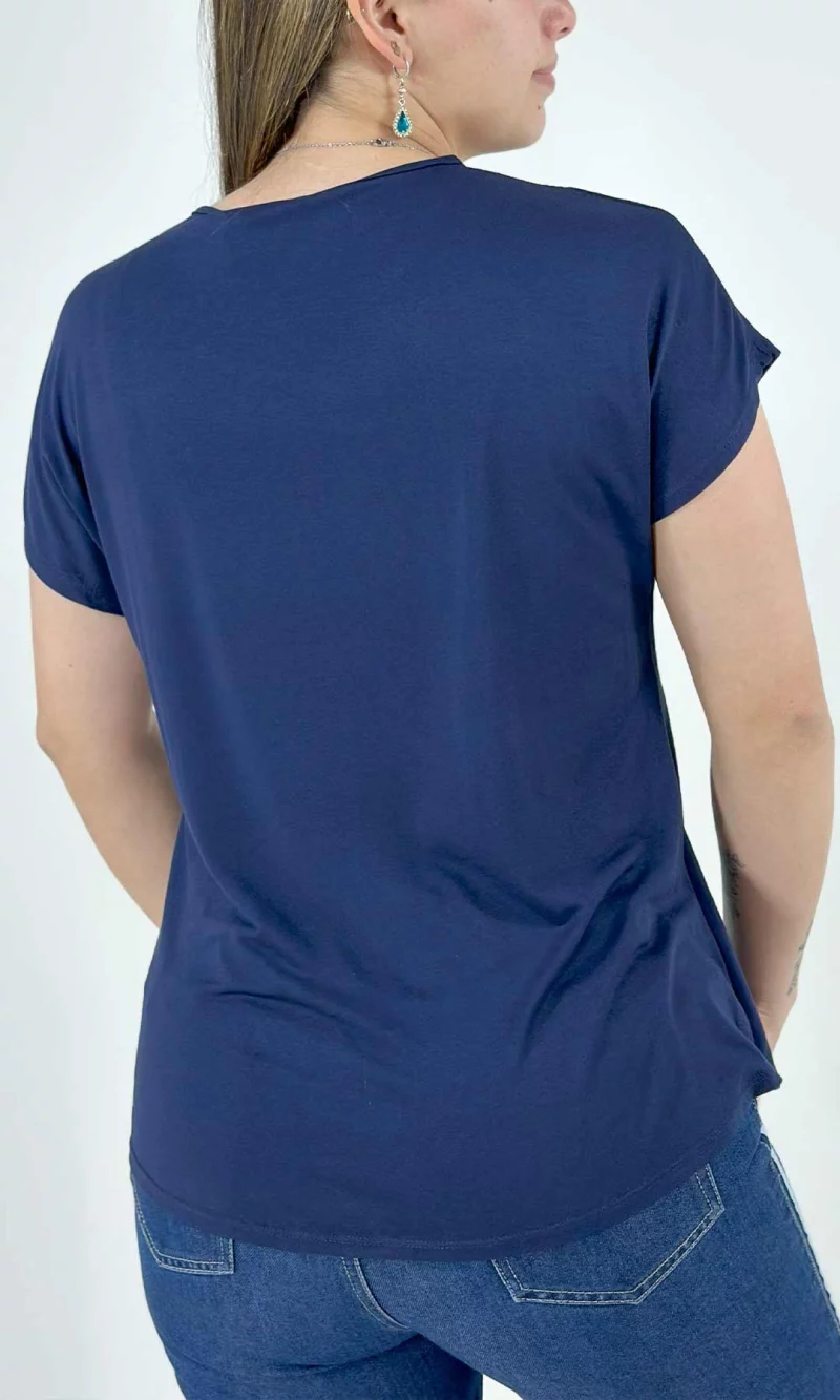 Camiseta mujer manga corta estampada - Imagen 4